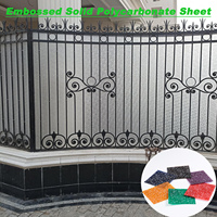 Paneles de Techo de Policarbonato Ecológicos, Reciclables, Transparentes de 3 mm, No Tóxicos, para Aislamiento de Edificios, Láminas de Policarbonato con Relieve