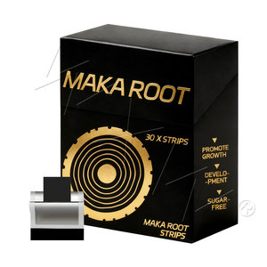 Strip Oral Akar Maca Berkualitas Tinggi, Strip Oral Metabolisme Energi, Suplemen Larut Alami untuk Energi - Product Image 1