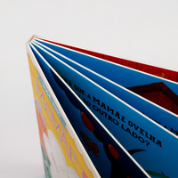 Impresión de Libros Infantiles Personalizados al por Mayor, Impresión a Todo Color, Libro Educativo con Diseño de Oveja, Tapa Dura, Impresión de Libros de Cartón