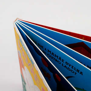 Bán buôn tùy chỉnh OEM trẻ em in ấn cuốn sách đầy đủ màu sắc in cừu cuốn sách giáo dục câu chuyện bìa cứng Hội Đồng Quản trị các tông cuốn sách in - Product Image 4