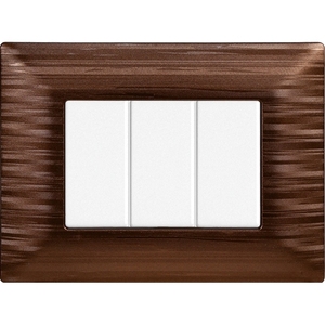 Placca Interruttore a Muro Gloca a 3 Vie, Design Moderno in Plastica, Facile Installazione, Set da 3 Pezzi - Product Image 4