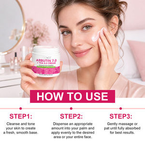 YECUCE Crema all'Arbutina per Migliorare l'Aspetto della Pelle e Aumentare <span class=keywords><strong>la</strong></span> Luminosità, con Acido Tranexamico, Idratazione Leggera - Product Image 5