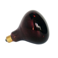 Lampe chauffante à infrarouge épaissie 100W/175W/250W, ampoule chauffante pour élevage des animaux, volaille, poulet, cochon, animaux domestiques