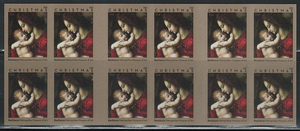 2018 Madonna e Bambino 2014 Natale Francobollo <span class=keywords><strong>di</strong></span> prima classe USA Jima 5 fogli da 100 pezzi Disponibilità immediata - Product Image 3