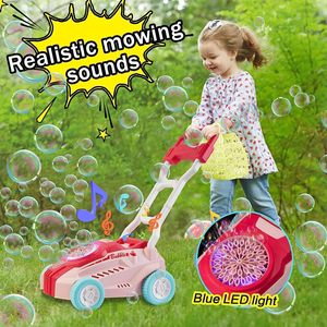 Bubble <strong>Lawn</strong> <strong>Mower</strong> Machine Bubble Gun for Toddlers Automatic Summer Outdoor <strong>Toys</strong> for Kids - Product Image 5