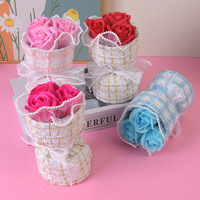 Buket Bunga Artifisial Elegan dengan Sentuhan Realistis untuk Hadiah Hari Ibu & Dekorasi Meja Rumah