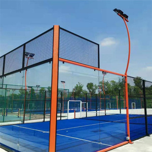 สนามแพเดิลเทนนิสแบบพาโนรามา ทนทานต่อการใช้งานทั้งภายนอกและภายในอาคาร เหมาะสำหรับผู้รับเหมา ชมรมกีฬา รีสอร์ท โครงการ และงานอีเว้นท์ - Product Image 1