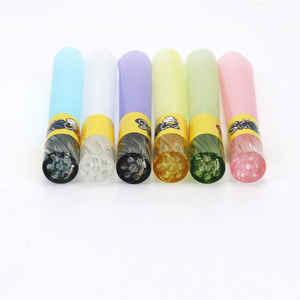 Vortex Twisted 7-Hole Glass Filter Tip Sticks Cigarette Paper 84mm Pre-Made <b>Rolled</b> Cones Logo Custom Smoking <b>Rolling</b> Paper Tubes - Product Image 2