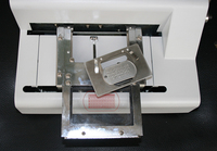 Étiquette de chien en acier inoxydable étiquette de nom carte d'identité Machine de gaufrage manuelle 52 caractères étiquette Embosser