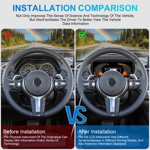 Navihua Carplay Monit Head Unit Autoradio Gauge Screen Multimedia Player <b>for</b> BMW 1 2 Series F20 F22 F45 F52 X1 F48 X2 F39 - Product Image 4