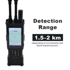 <span class=keywords><strong>Detector</strong></span> de Drones Portátil de 2KM, Alarma de Frecuencia Completa de 70M~6Ghz, 1.5G 2.4G 5.8G, Anti-UAV FPV, <span class=keywords><strong>Detector</strong></span> de Seguridad para Dji y Autel - Product Image 2