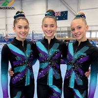 Veste d'échauffement de haute qualité pour club de danse, impression par transfert thermique, vêtements de sport pour équipe de gymnastique, studio de danse