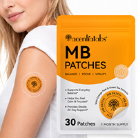 Acentiallabs Patch Métabolisme Botanique 30 unités – Patchs Buccaux, Nasaux et Corporels – Apaisement et Concentration – Énergie Stable Toute la Journée – Prix de Gros