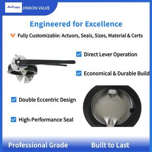 不锈钢双偏心蝶阀 WCB 阀体，带 PTFE 密封，工厂直供，可定制，气动/电动/手动 - Product Image 3