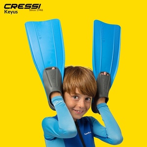 <span class=keywords><strong>Aletas</strong></span> de Buceo y Snorkel de Longitud Media para Niños CRESSI <span class=keywords><strong>CLIO</strong></span> Italianas, Material PE Profesional - Product Image 4