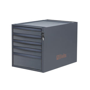 Cajonera Beta C58CSH/A 5C de 5 cajones, antracita, para bancos de trabajo modulares C58BC - Product Image 1