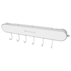 Songtai <b>Suction</b> Cup Knife Holder Wall Mounted Multipurpose Kitchen Utensil Rack Food Safe Rectangle Design - Product Image 5