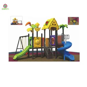 Crianças playground ao ar livre equipamento plástico crianças slide Jinmiqi fábrica vendas ao ar livre tobogã crianças slide