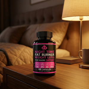 Capsules brûle-graisses nocturnes OEM, ingrédients naturels, favorise la perte de poids, la gestion du métabolisme, la santé immunitaire, 60 capsules - Product Image 4