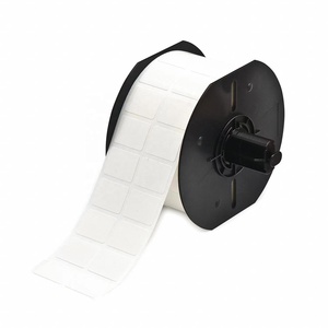 Rouleau d'étiquettes thermiques directes blanches à double rangée de 1,5 * 1 pouces, compatible avec les imprimantes Zebra/Rollo/<span class=keywords><strong>Munbyn</strong></span>, aucun ruban requis - Product Image 1