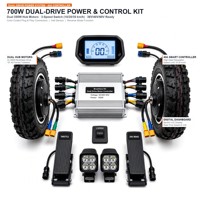 Kit de karting DIY 700W à double moteur avec contrôleur 36V 48V 60V et bouton à trois positions pour assemblage en terrain accidenté