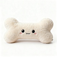 Bantal Tulang Plush Lucu Baru Isi Kapas PP Super Lembut Pereda Stres Bantal Kaki Nyaman untuk Tidur Hadiah Pesta