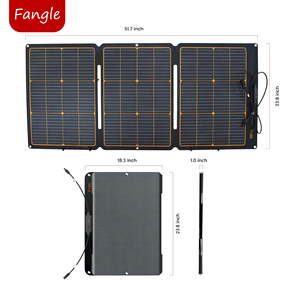 F120 120W Waterproof Emergency Backup Solar Cell System Outdoor <b>Camping</b> Foldable Collector Power - Product Image 3