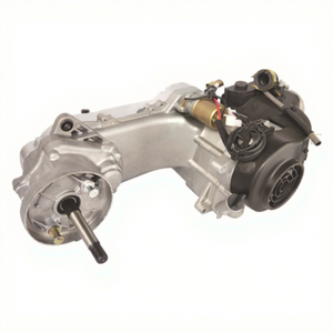 Nouvel ensemble moteur complet GY6 <span class=keywords><strong>50cc</strong></span> 80cc monocylindre, carter court 40 cm pour <span class=keywords><strong>scooter</strong></span> et cyclomoteur à roue <span class=keywords><strong>de</strong></span> 10 pouces, remplacement <span class=keywords><strong>de</strong></span> courroie 669 - Product Image 2