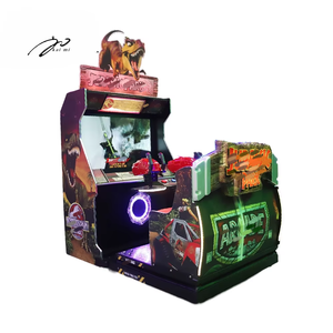 Máquina de <span class=keywords><strong>Juego</strong></span> de Simulación de Disparos con Pistola para <span class=keywords><strong>2</strong></span> Jugadores, de Alta Calidad, 55 Pulgadas, Directo de Fábrica, Mundo de Dinosaurios, Operada con Monedas, 1 Año de Garantía Kaimi - Product Image 1