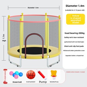 <span class=keywords><strong>Trampoline</strong></span> d'intérieur <span class=keywords><strong>pour</strong></span> enfants avec filet <span class=keywords><strong>de</strong></span> protection, lit <span class=keywords><strong>de</strong></span> saut <span class=keywords><strong>pour</strong></span> bébés et jeunes enfants, petit <span class=keywords><strong>trampoline</strong></span> domestique, jouet <span class=keywords><strong>trampoline</strong></span> rebondissant - Product Image 6