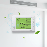 Termostato Eléctrico para Aire Acondicionado Honeycool HVAC20, 100-240V, Plástico, Uso Doméstico, 5+2 Programable, Multifase, Repuestos