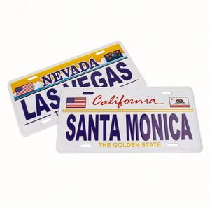 Placa Metálica Personalizada de Estilo Vintage para Matrícula de Coche - Product Image 6