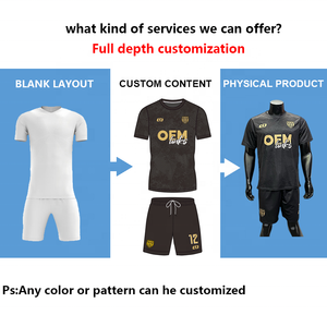 Camisa de Futebol Personalizada por Sublimação para Time de Futebol Uniforme Esportivo Camiseta de Futebol - Product Image 2