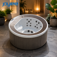 Bain à remous extérieur de luxe de forme ronde JOYEE – Distributeurs de spas, spa extérieur pour 6 personnes