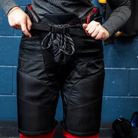 Profi-Eishockey-Schutzhose Leichtgewichtige Gepolsterte Oberschenkel- und Hüftschutz mit Verstellbarer Länge aus 840D Nylon für Spiel und Training