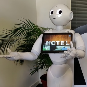 <span class=keywords><strong>Robot</strong></span> d'accueil, interaction intelligente, <span class=keywords><strong>robot</strong></span> humanoïde d'accueil avec ChatGPT, plusieurs langues, <span class=keywords><strong>robot</strong></span> d'accueil - Product Image 4