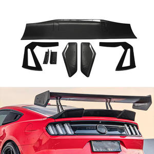 Aileron arrière de coffre en fibre de carbone véritable style <span class=keywords><strong>GT</strong></span> pour <span class=keywords><strong>Ford</strong></span> <span class=keywords><strong>Mustang</strong></span> 2015-2023 - Product Image 1