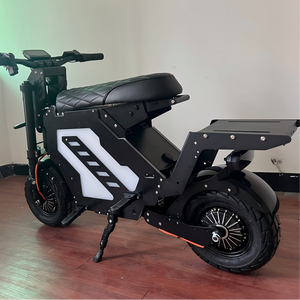 Scooter Eléctrico Plegable para Adultos GT-R8 NFC de 10000W 15000W con Motor Dual, Batería Extraíble de 72V/40Ah/50Ah y Ruedas de 13 Pulgadas - Product Image 5