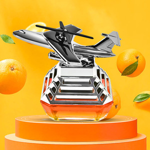 Difusor de Perfume Giratorio para Auto, con Energía Solar, Diseño de Avión en Aleación, Aroma Moderno Océano Azul, Decoración Interior, Aromaterapia, 31-60 Días - Product Image 3