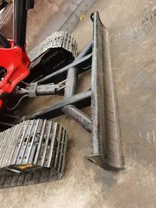Excavatrice Kubota U55 homologuée CE/EPA, mini-excavatrice Kubota d'occasion, excavatrice Kubota U55-4 avec attache rapide hydraulique/pouce hydraulique - Product Image 5
