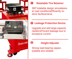 Automatic <strong>Car</strong> Chassis <strong>Suspension</strong> Road Simulation Vibration Equipment Automobile Chassis Sound <strong>Testing</strong> Shaking <strong>Machine</strong> Test - Product Image 4