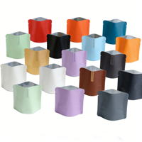 Mini-sachets carrés personnalisés en aluminium et Mylar pour café en grains, emballage de sachets de café et de thé
