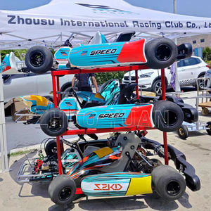 Parco giochi Zhuoyuan divertimento di fascia alta <span class=keywords><strong>Go</strong></span> <span class=keywords><strong>Kart</strong></span> benzina 225cc pedale <span class=keywords><strong>Go</strong></span> <span class=keywords><strong>Kart</strong></span> auto da corsa - Product Image 2