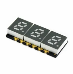 Tampilan Led Segmen Smd 7 Tiga Digit Mini 0.2 Inci Warna Putih