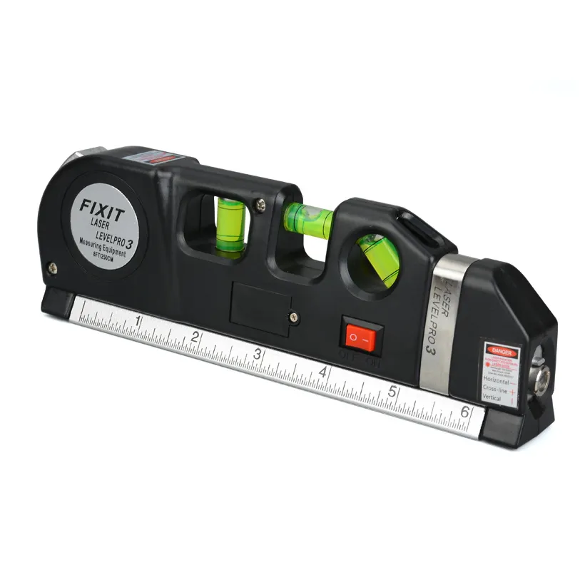 Đa chức năng hồng ngoại Laser lót mức độ Meter Laser mức độ Cai Trị