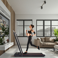 Caminadora Eléctrica para Uso Doméstico FP-TR6 con Pantalla LED, Motor de Acero Resistente, Diseño Plegable, Programas de Ejercicio, Monitor de Caminata y Carrera
