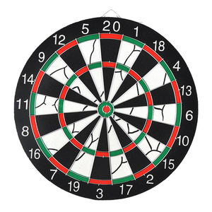 Đôi bên phi tiêu <span class=keywords><strong>Board</strong></span> Set giấy đổ xô 12inch 15inch 17inch phong cách cổ điển Dartboard với 6 cái phi tiêu cho bên trong Nhà trò chơi - Product Image 4
