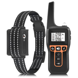 <span class=keywords><strong>Collar</strong></span> de entrenamiento para perros recargable de 3300 pies con control remoto, <span class=keywords><strong>collar</strong></span> eléctrico para perros con 3 modos de trabajo, pitido, vibración, choque seguro - Product Image 2