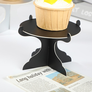 <span class=keywords><strong>Besafe</strong></span> tamaños de Color personalizados nueva moda Simple lindo papel Cupcake soporte Mini postre Mesa pastel soporte de exhibición - Product Image 4