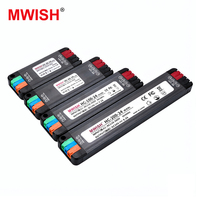 Alimentation LED ultra-mince série MWISH HC 110V/220V vers 12V/24V pour éclairage de miroir et de meuble à chaussures